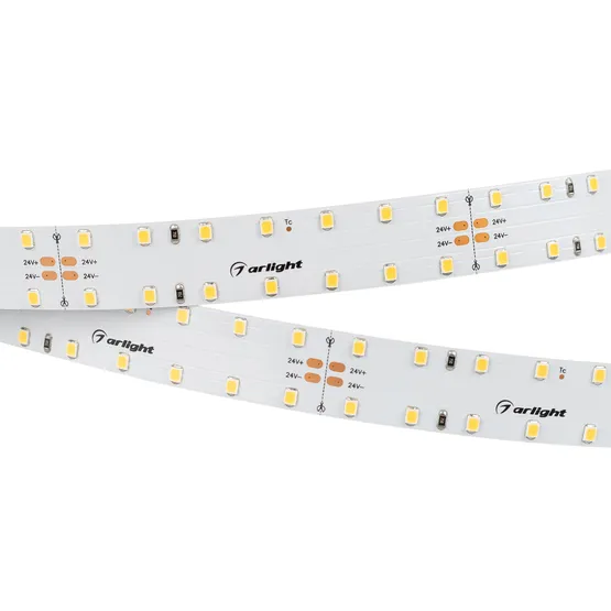 Фото #1 товара Светодиодная лента RT 2-4700 24V Warm2700 20mm (2835, 140 LED/m, LUX) (Arlight, 21.6 Вт/м, IP20)