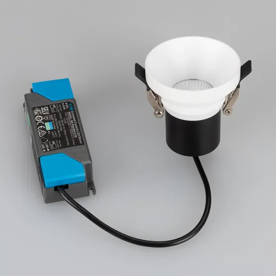 Фото #3 товара Светильник MS-VOLCANO-BUILT-R65-6W Warm3000 (WH, 38 deg, 230V) (Arlight, IP20 Металл, 5 лет)