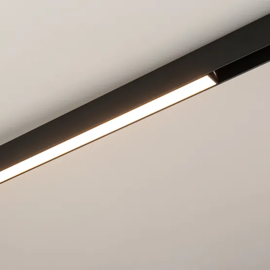 Фото #2 товара Светильник MAG-FLAT-25-L600-18W Warm3000 (BK, 100 deg, 24V) (Arlight, IP20 Металл, 5 лет)