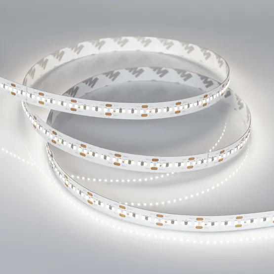 Фото #4 товара Светодиодная лента MICROLED-M300-10mm 24V Day5000 (21.6W/m, IP20,2216, 5m) (Arlight, 21.6 Вт/м, IP20)