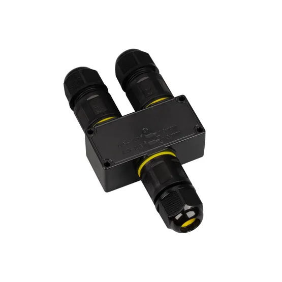 Фото #1 товара Коннектор NEO-GERM-3pin-Y-WTW (4-8mm) (Arlight, IP68)