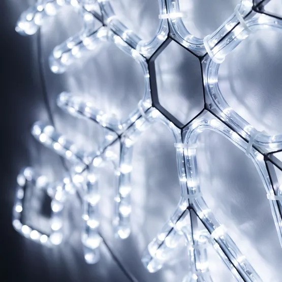 Фото #2 товара Фигура светодиодная ARD-SNOWFLAKE-M9-900x900-360LED White (230V, 22W) (Ardecoled, IP65, 1 год)