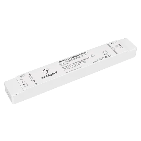 Фото #1 товара Блок питания ARV-SP-24150-PFC-TUYA (24V, 6.25A, 150W, WiFi, 2.4G) (Arlight, IP20 Пластик, 5 лет)