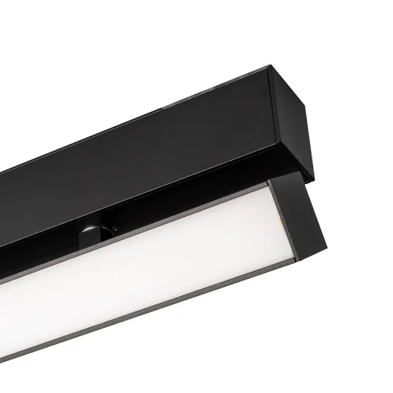 Фото #1 товара Светильник MAG-FLAT-FOLD-45-S205-6W Warm3000 (BK, 100 deg, 24V) (Arlight, IP20 Металл, 5 лет)
