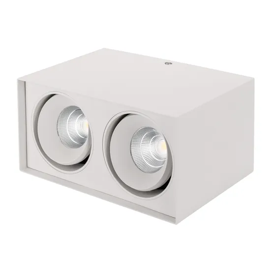 Фото #3 товара Светильник SP-CUBUS-S100x200-2x11W Day4000 (WH, 40 deg, 230V) (Arlight, IP20 Металл, 3 года)