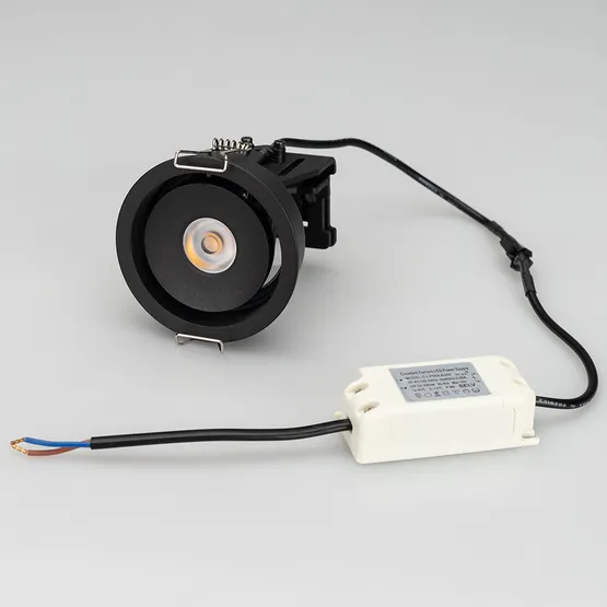 Фото #7 товара Светильник CL-SIMPLE-R78-9W Warm3000 (BK, 45 deg) (Arlight, IP20 Металл, 3 года)