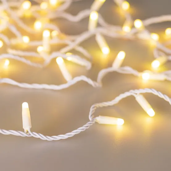 Фото #9 товара Светодиодная гирлянда ARD-STRING-CLASSIC-20000-WHITE-200LED-MILK-SYNC RGB (230V, 13W) (Ardecoled, IP65, 1 год)