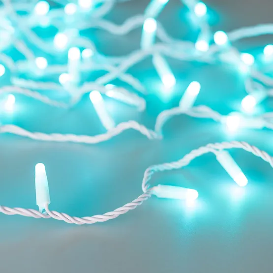 Фото #6 товара Светодиодная гирлянда ARD-STRING-CLASSIC-20000-WHITE-200LED-MILK-SYNC RGB (230V, 13W) (Ardecoled, IP65, 1 год)