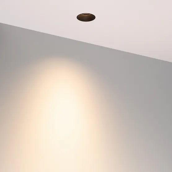 Фото #2 товара Светильник MS-RIALTO-TRIMLESS-R40-9W Warm3000 (BK, 36deg, 230V) (Arlight, IP20 Металл, 5 лет)