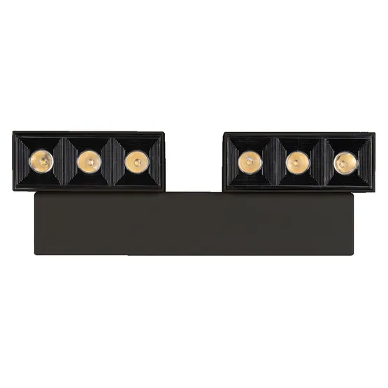Фото #2 товара Светильник SP-LEGACY-S200x85-2x6W Warm3000 (BK, 16 deg) (Arlight, IP20 Металл, 3 года)