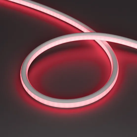 Фото #7 товара Светодиодная лента герметичная SPI-WAVE-TOP-G200-18x15mm 12V RGB PX2 (26 W/m, IP54, 5m, wire x1) (Arlight, Вывод прямой, 3 года)