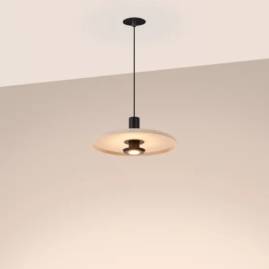 Фото #5 товара Светильник SP-KOTARO-R350-12W Warm2700 (BG-BG, 36 deg, 230V, TRIAC) (Arlight, IP20 Фетр, 3 года)