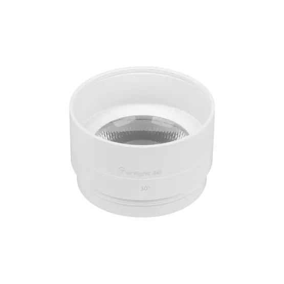 Фото #1 товара Насадка с фиксированным углом LGD-ARTIFACT-LENS-R65 (WH, 30 deg) (Arlight, Металл)
