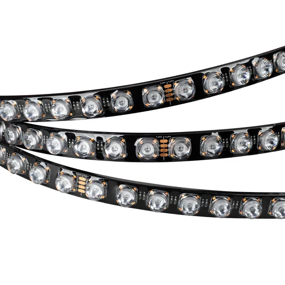 Фото #3 товара Светодиодная лента герметичная FLT-PS-S42-BLACK-23mm 24V RGB (21 W/m, IP67, 15deg, 5m) (Arlight, -)