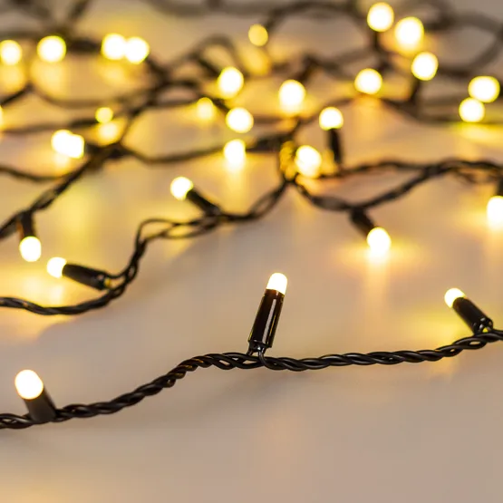 Фото #6 товара Светодиодная гирлянда ARD-STRING-CLASSIC-20000-BLACK-200LED-MILK-SYNC RGB (230V, 13W) (Ardecoled, IP65, 1 год)
