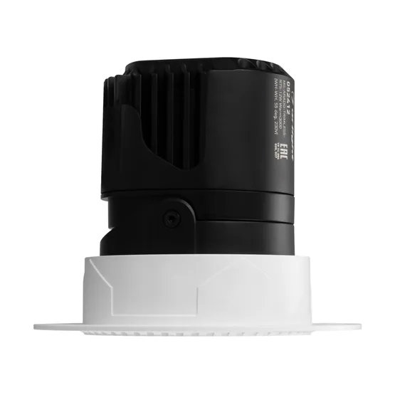 Фото #5 товара Светильник MS-ARADO-TRIMLESS-R75-12W Warm3000 (WH-WH, 55 deg, 230V) (Arlight, IP20 Металл, 5 лет)