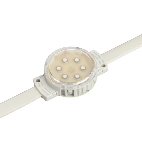 Фото #3 товара Модуль управляемый SPI-F6-D40 24V RGB-RAM-Auto (1.25W, IP68, 120 deg) (Arlight, Пластик, 3 года)