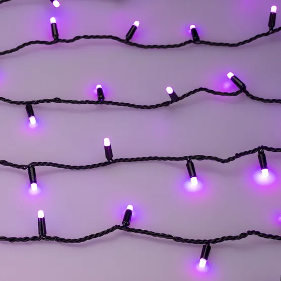 Фото #6 товара Светодиодная гирлянда ARD-STRING-CLASSIC-10000-BLACK-100LED-MILK-LIVE RGB-DMX (24V, 10W) (Ardecoled, IP65, 1 год)