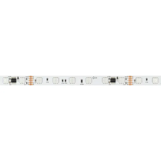 Фото #2 товара Светодиодная лента DMX-B60-10mm 24V RGB-PX6 (14 W/m, IP20, 5060, 5m) (Arlight, -)