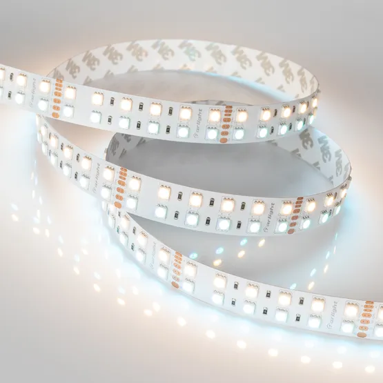 Фото #12 товара Светодиодная лента RT-B144-19mm 24V RGBW-Day (32 W/m, IP20, 5m) (Arlight, -)