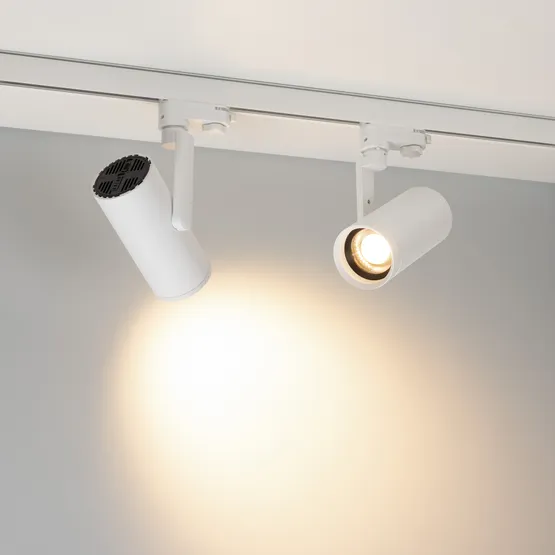 Фото #5 товара Светильник LGD-URANUS-4TR-R75-18W/25W Warm3500-MIX (WH, 20-50 deg, side holder, 230V) (Arlight, IP20 Металл, 5 лет)