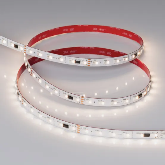 Фото #5 товара Светодиодная лента SPI-BA120-12mm 24V RGBW-Day-PX6-BPT (16 W/m, IP20, 5060/2835, 5m) (Arlight, бегущий огонь)