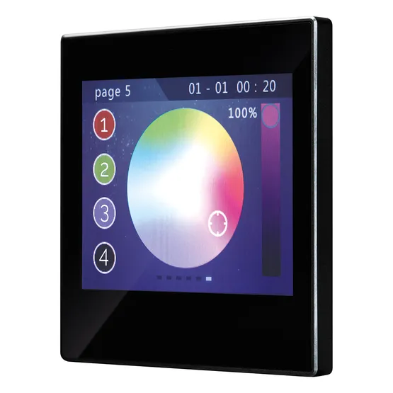 Фото #8 товара Панель Sens SR-KN3521-IN Black (KNX, MULTI) (Arlight, -)