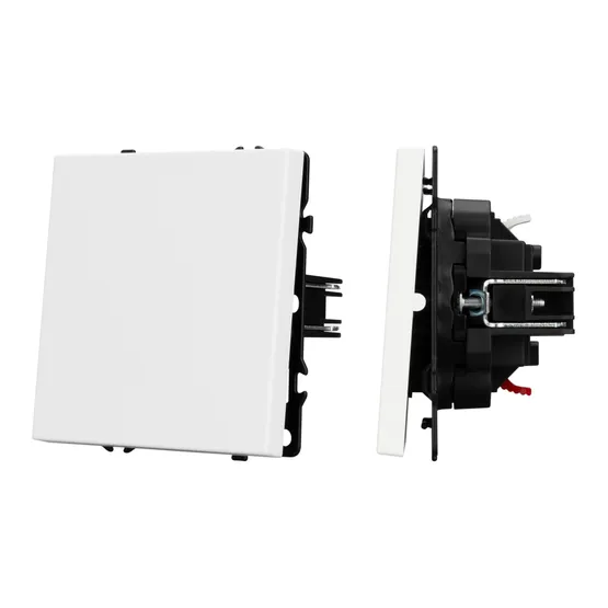 Фото #1 товара ARL NOBE Выключатель 1 кл софт-тач белый кварц SWT-MK01-SFPL-WH (250V, 10A) (Arlight, -)