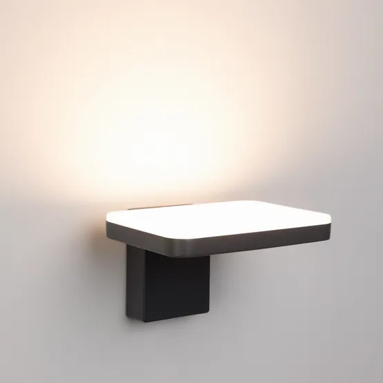 Фото #4 товара Светильник LGD-TENT-WALL-9W Warm3000 (GR, 110 deg, 230V) (Arlight, IP65 Металл, 3 года)