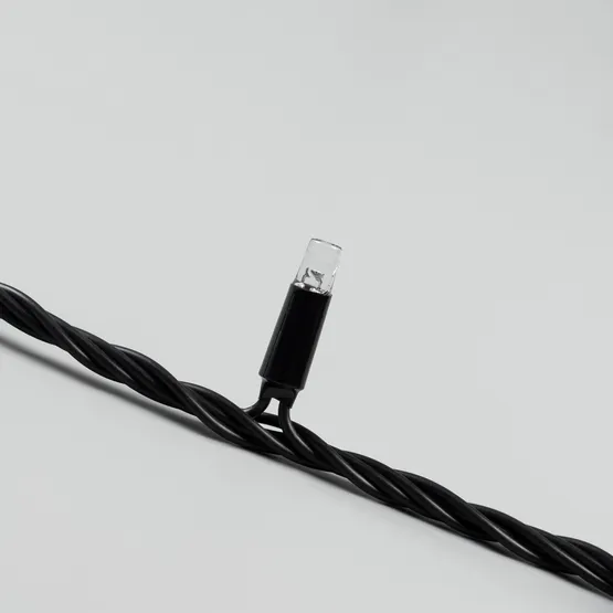 Фото #4 товара Светодиодная гирлянда ARD-STRING-CLASSIC-1000-BLACK-100LED-PULSE Warm (230V, 7W) (Ardecoled, IP65, 1 год)