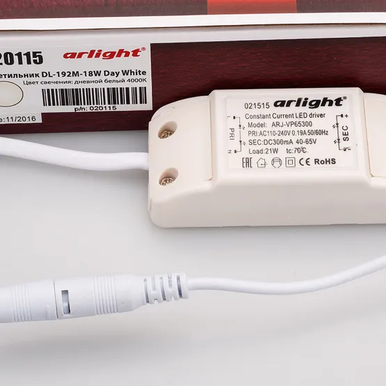 Фото #3 товара Светильник DL-192M-18W Day White (Arlight, IP40 Металл, 3 года)