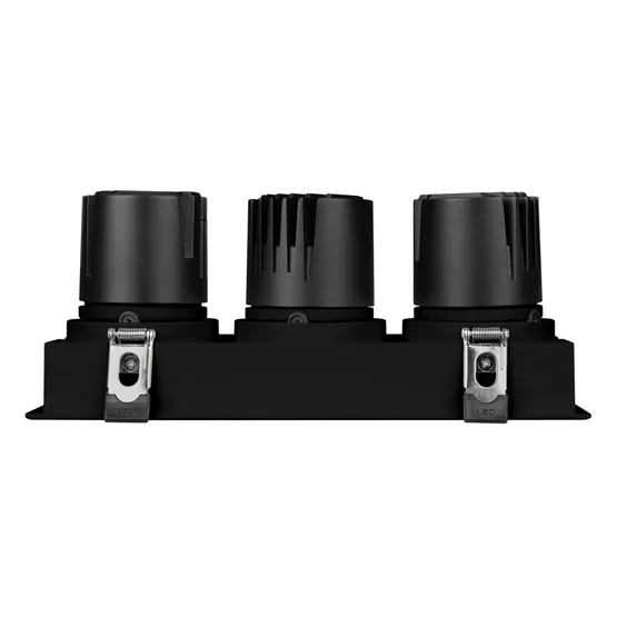 Фото #4 товара Светильник MS-FLOW-BUILT-S230x85-3x6W Warm3000 (BK, 15 deg, 230V) (Arlight, IP20 Металл, 5 лет)