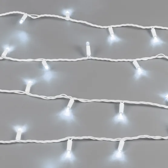 Фото #3 товара Светодиодная гирлянда ARD-STRING-CLASSIC-10000-WHITE-100LED-FLASH WHITE (230V, 7W) (Ardecoled, IP65, 1 год)
