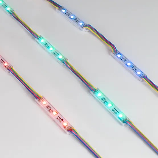 Фото #6 товара Модуль управляемый SPI-B3 12V RGB-RAM (0.6W, IP66, 120 deg) (Arlight, Пластик, 3 года)