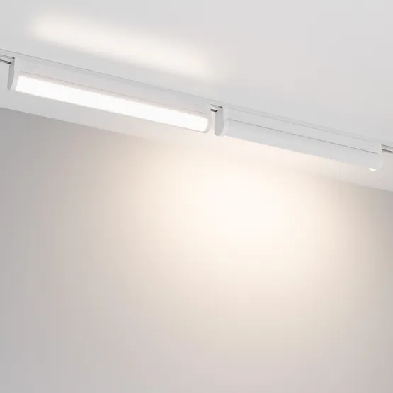 Фото #2 товара Светильник MAG-VIBE-FLAT-TURN-L305-12W Day4000 (WH, 110 deg, 48V) (Arlight, IP20 Металл, 5 лет)