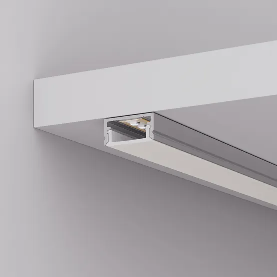 Фото #7 товара Набор для светодиодной подсветки ARL-KIT-SLIM-FC 24V Day4000 (14 W/m, IP20, 2m) (Arlight, Алюминий+пластик)