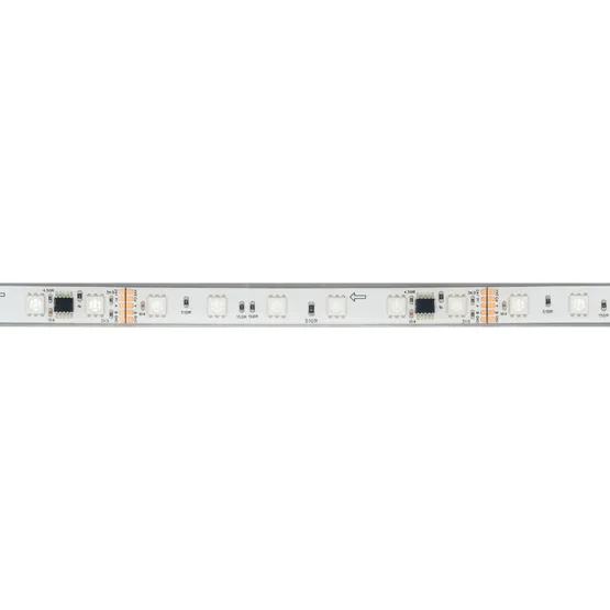 Фото #4 товара Светодиодная лента герметичная DMX-PFS-B60-12mm 24V RGB-PX6 (14 W/m, IP68, 5060, 5m) (Arlight, -)