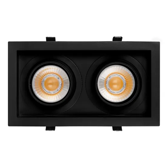 Фото #5 товара Светильник MS-VORTEX-BUILT-S250x140-2x30W Day4000 (BK-BK, 30 deg, 230V) (Arlight, IP20 Металл, 5 лет)