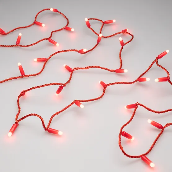 Фото #2 товара Светодиодная гирлянда ARD-STRING-CLASSIC-10000-RED-100LED-MILK-STD Red (230V, 7W) (Ardecoled, IP65, 1 год)