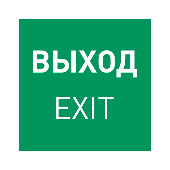 Фото товара Пиктограмма EMGP-MARK-EXIT-FLAG (Выход) (Arlight, Пластик)