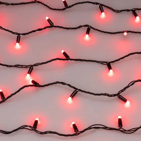 Фото #3 товара Светодиодная гирлянда ARD-STRING-CLASSIC-20000-BLACK-200LED-MILK-SYNC RGB (230V, 13W) (Ardecoled, IP65, 1 год)