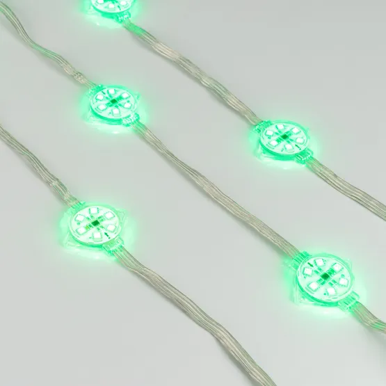 Фото #2 товара Флэш-модуль VISOR-SPI-D40-6LED-24V RGB (Arlight, IP68 Пластик, 3 года)