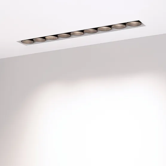 Фото #2 товара Светильник MS-ORIENT-BUILT-TRIMLESS-TC-S38x277-20W Day4000 (WH-BK, 30 deg, 230V) (Arlight, IP20 Металл, 5 лет)