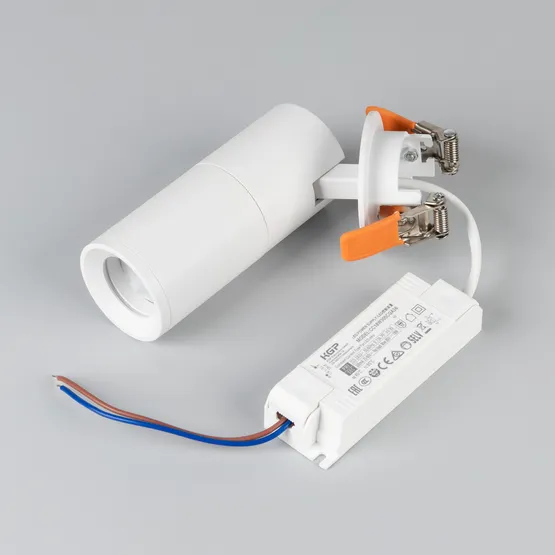 Фото #3 товара Светильник LGD-ARTEMIS-BUILT-FLAP-R55-12W Warm3000 (WH, 8-80 deg, 230V) (Arlight, IP20 Металл, 5 лет)