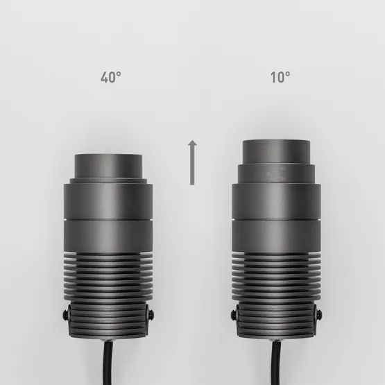 Фото #4 товара Светильник ALT-RAY-ZOOM-R75-18W Warm3000 (DG, 10-40 deg, 230V) (Arlight, IP67 Металл, 3 года)
