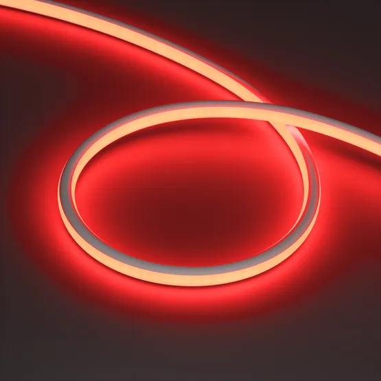 Фото #4 товара Светодиодная лента герметичная WAVE-TOP-A240-18x15mm 24V RGB (10 W/m, IP54, 5m, wire x1) (Arlight, Вывод прямой, 3 года)