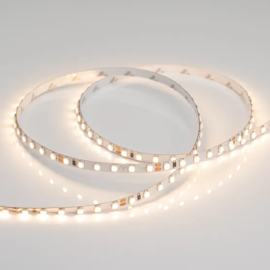 Фото #2 товара Светодиодная лента RT 2-5000 24V Warm2400 5mm 2x (3528, 600 LED, LUX) (Arlight, 9.6 Вт/м, IP20)