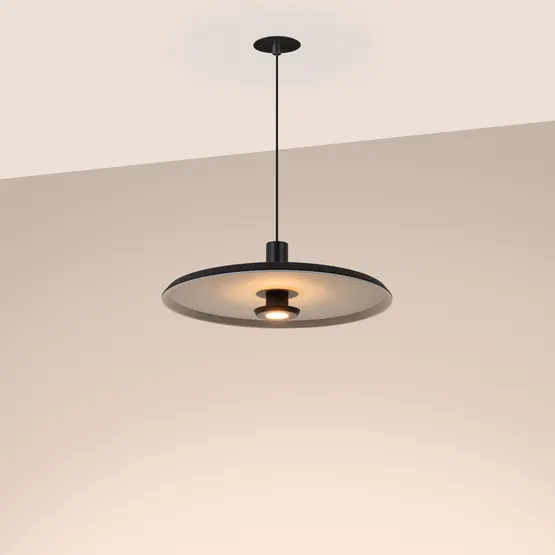 Фото #3 товара Светильник SP-KOTARO-R450-12W Warm2700 (BK-GR, 36 deg, 230V, TRIAC) (Arlight, IP20 Фетр, 3 года)