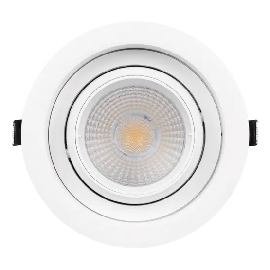 Фото #4 товара Светильник MS-VORTEX-BUILT-R135-30W Warm3000 (WH-WH, 50 deg, 230V) (Arlight, IP20 Металл, 5 лет)