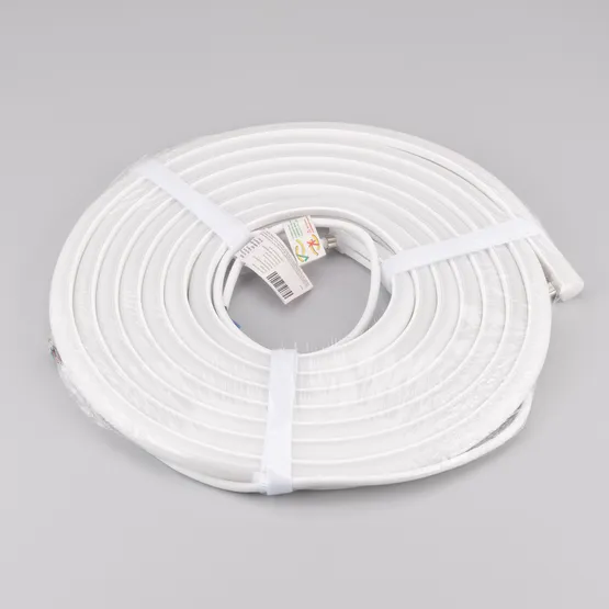 Фото #7 товара Светодиодная лента герметичная MOONLIGHT-TOP-G120-16x15mm 24V RGB (12 W/m, IP67, 5m, wire x2) (Arlight, Вывод боковой, 3 года)
